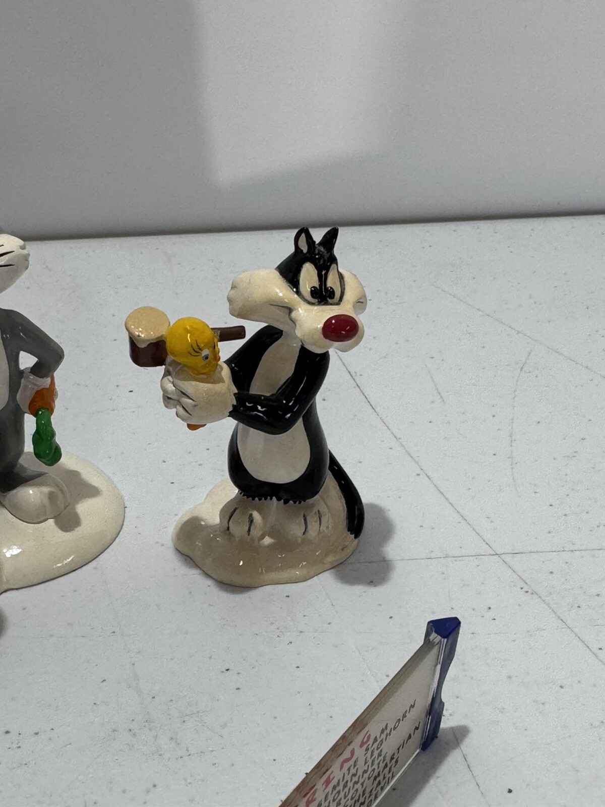 DEPT 56 SNOW VILLAGE 1999 THE LOONEY TUNES ANIMATION FILM FESTIVAL SET OF 4