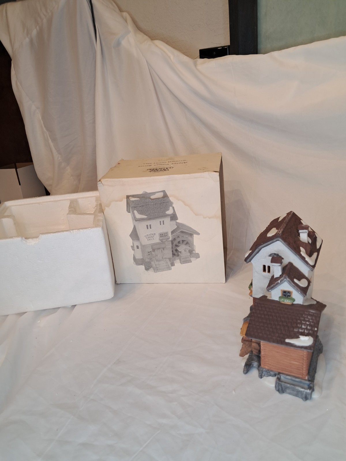 Dept 56 Alpine Village “Stoder Grist Mill” #59536 – Retired Building