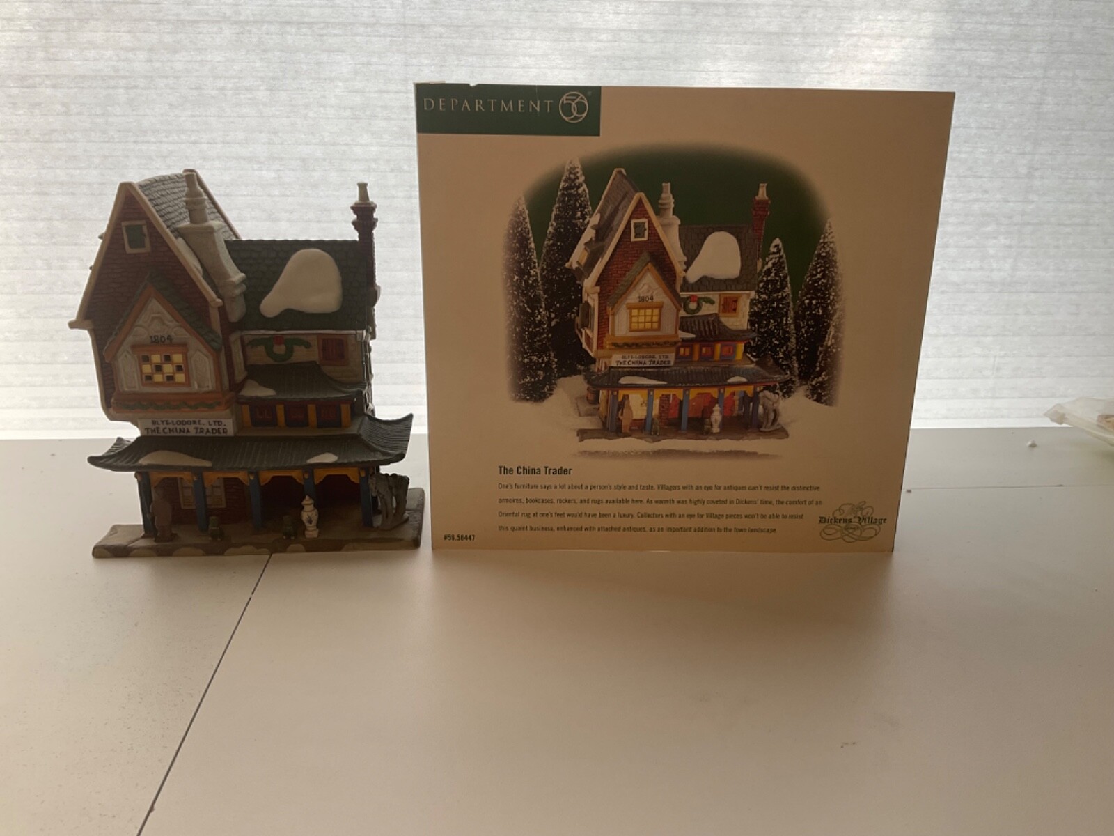 Dept 56 Dickens Village The China Trader