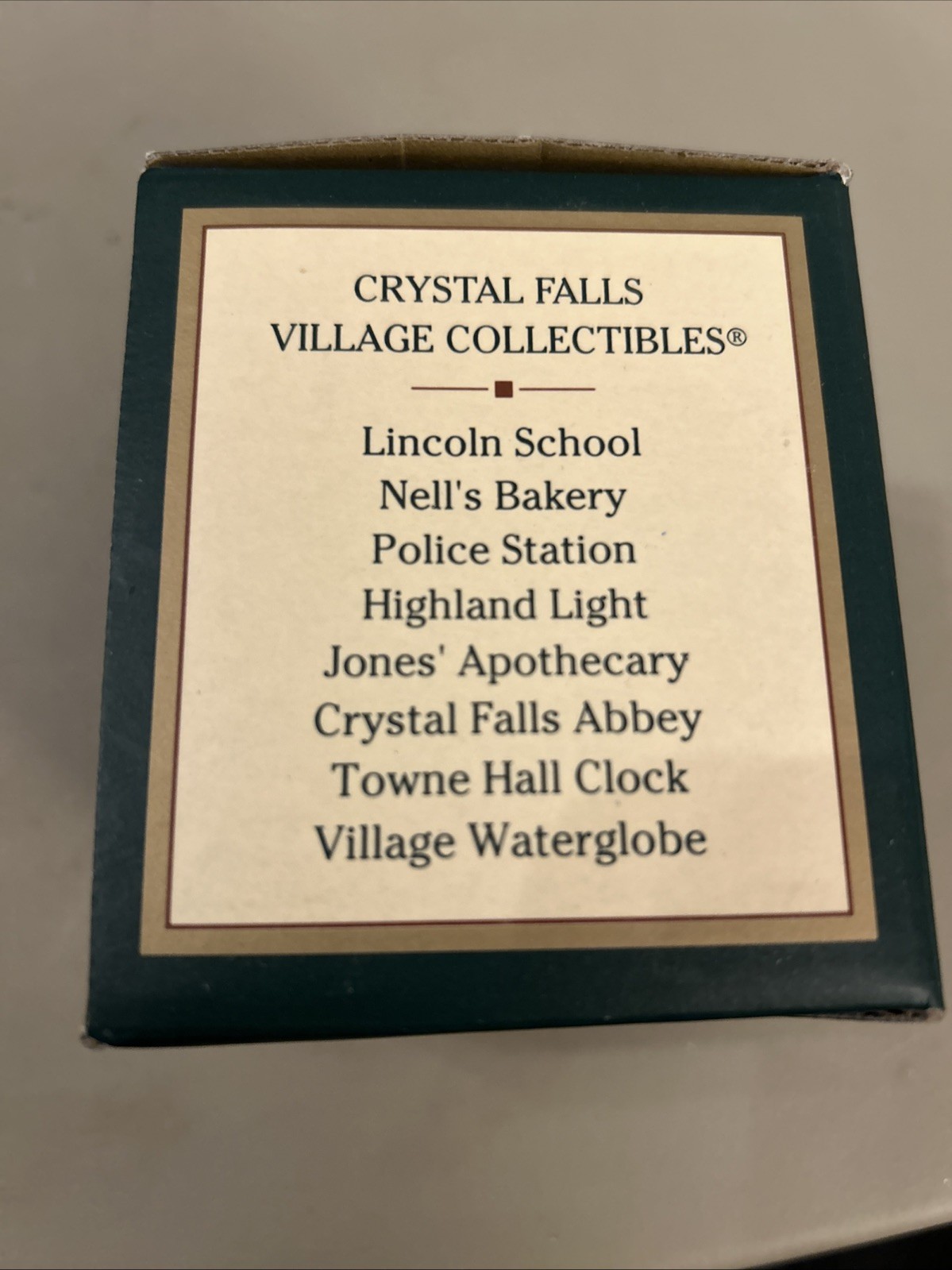 Crystal Falls Village Collectibles Highland Light Figurine Christmas Decor 1996