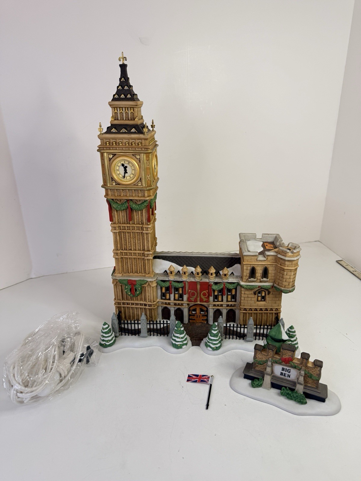 Big Ben Department 56 Dickens Historical Landmark Series #58341 Retired Vintage