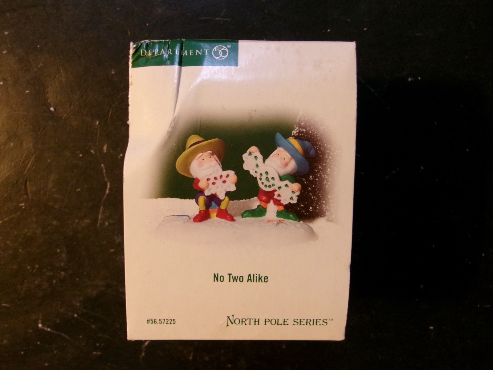 Dept 56 No Two Alike North Pole Snow Village Series #57225 2006 Snowflake Elves