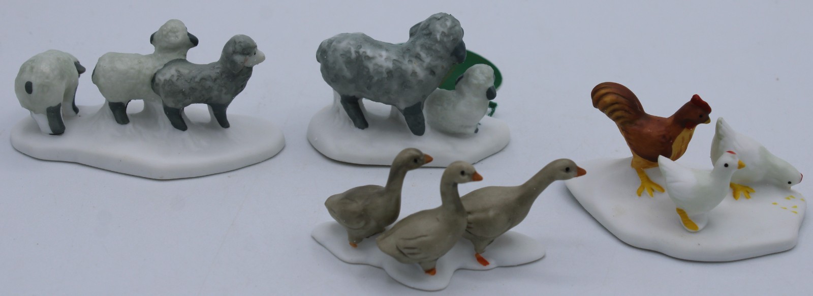 Dept 56 Heritage Village “Farm Animals” Set of 4 #5945-5~ No Box