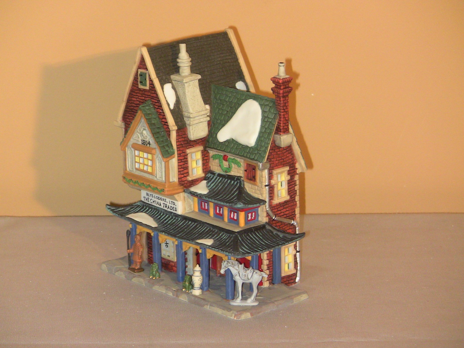 Dept 56 Dickens Village the China Trader #58447 + Fine Asian Antiques – New!