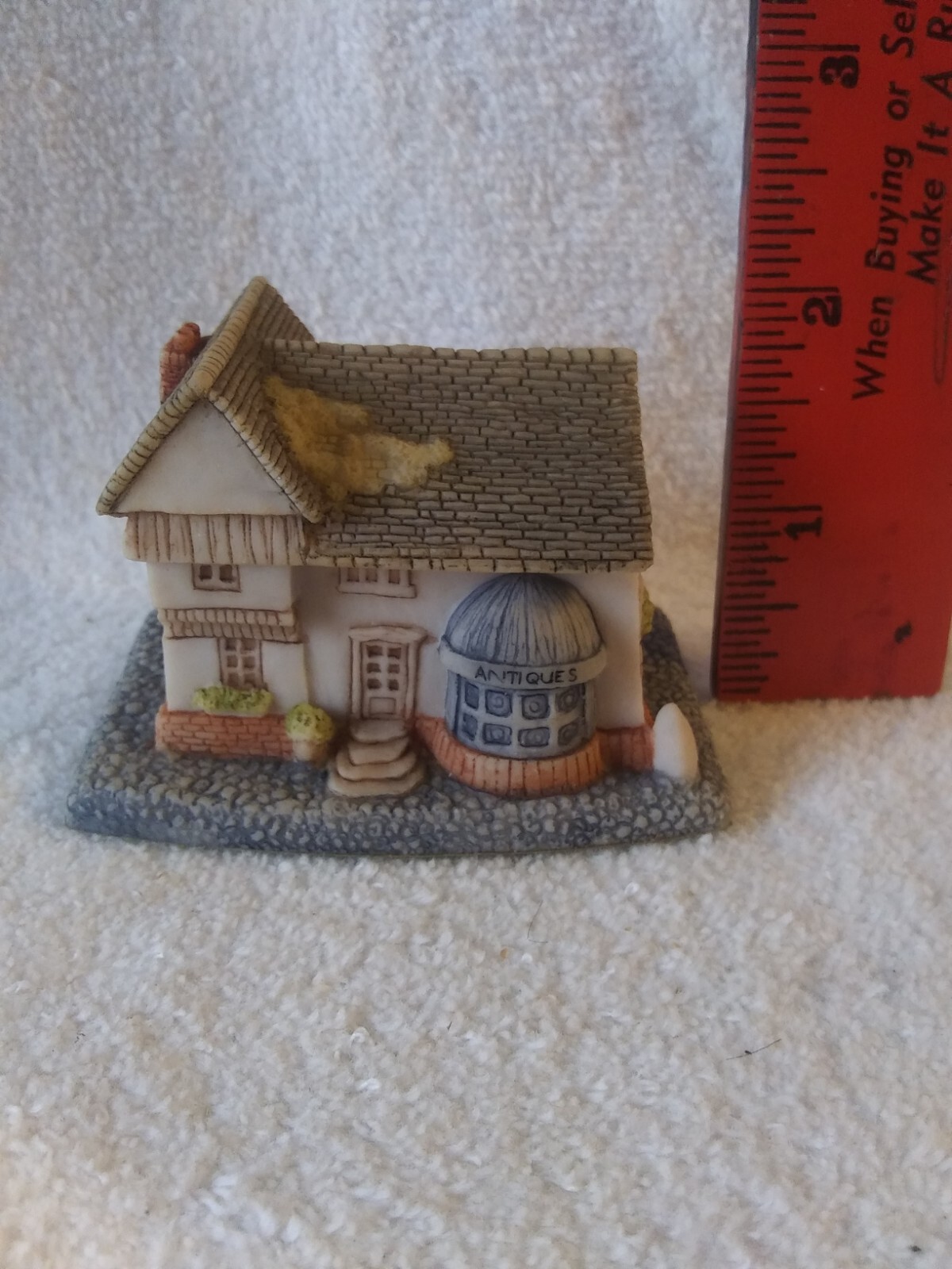 The Village Collection Trinket Box ANTIQUE STORE W/ Removable Roof Lid UK