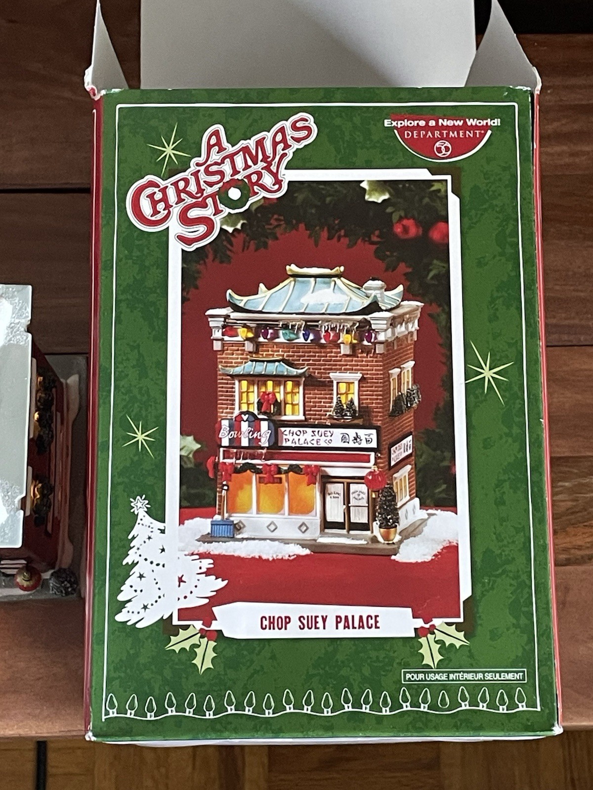 Dept 56 A Christmas Story Chop Suey Palace Unused