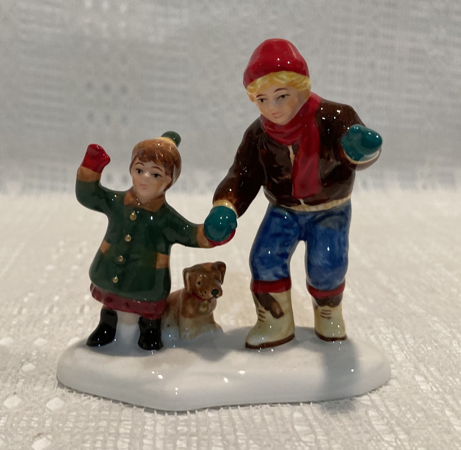 Department 56 Snow Village Kids Love Hershey’s #54924