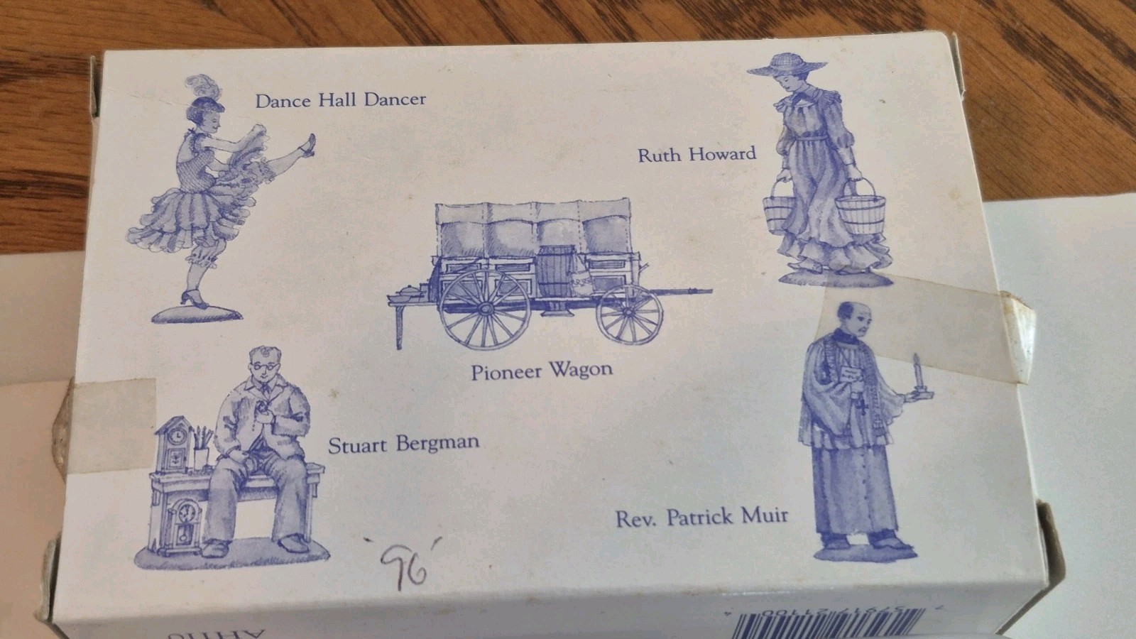 Lot 2 Boxes 1996 Liberty Falls Americana Pewter Collection 10 Figures AH109/110