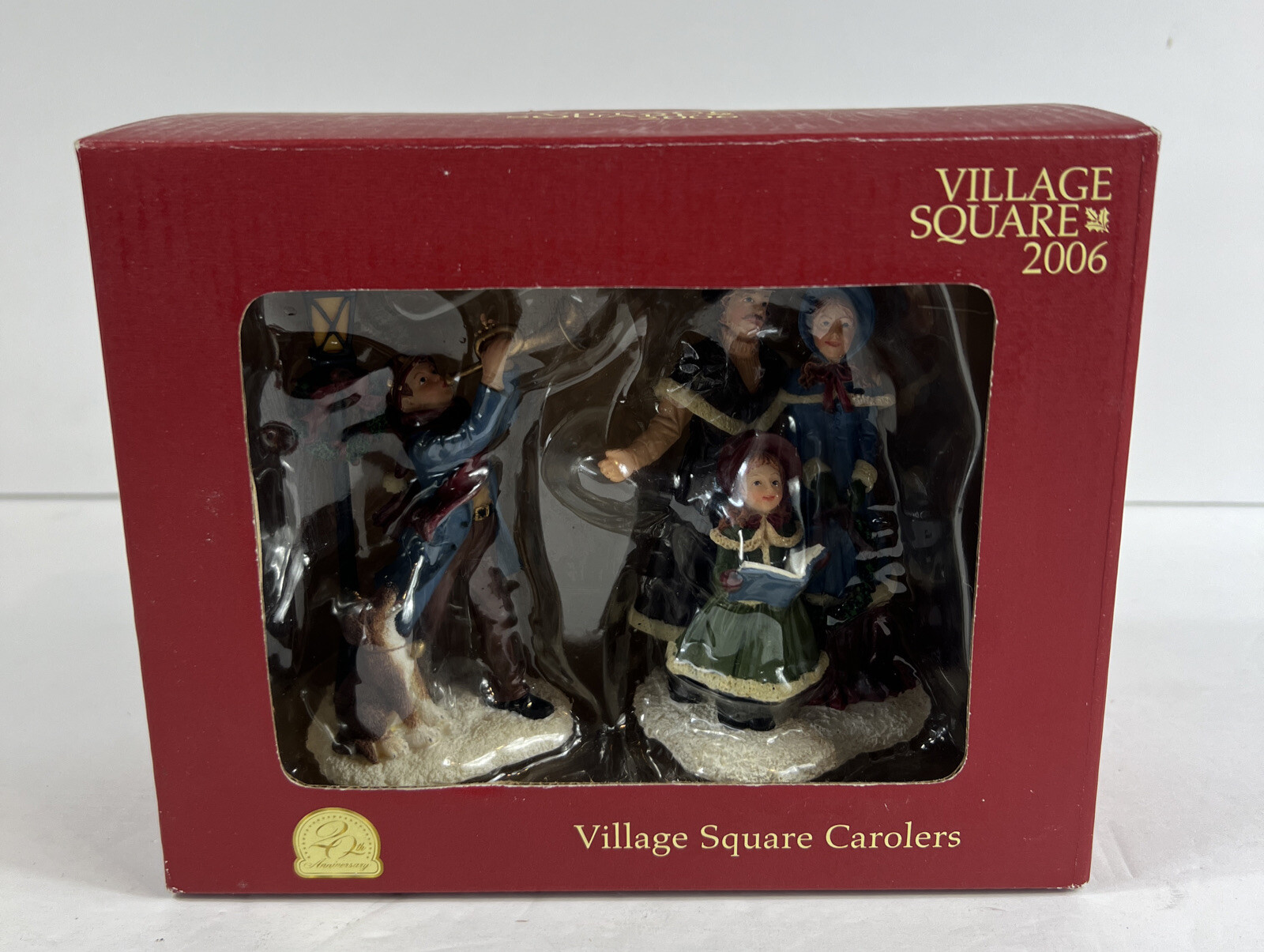 Village Square 20th Anniversary Village Square Carolers Christmas Figurines 2006