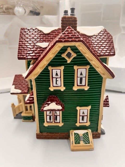 Dept 56 Original Snow Village Series 1992 HARTFORD HOUSE 54267 Retired 1995 NEW