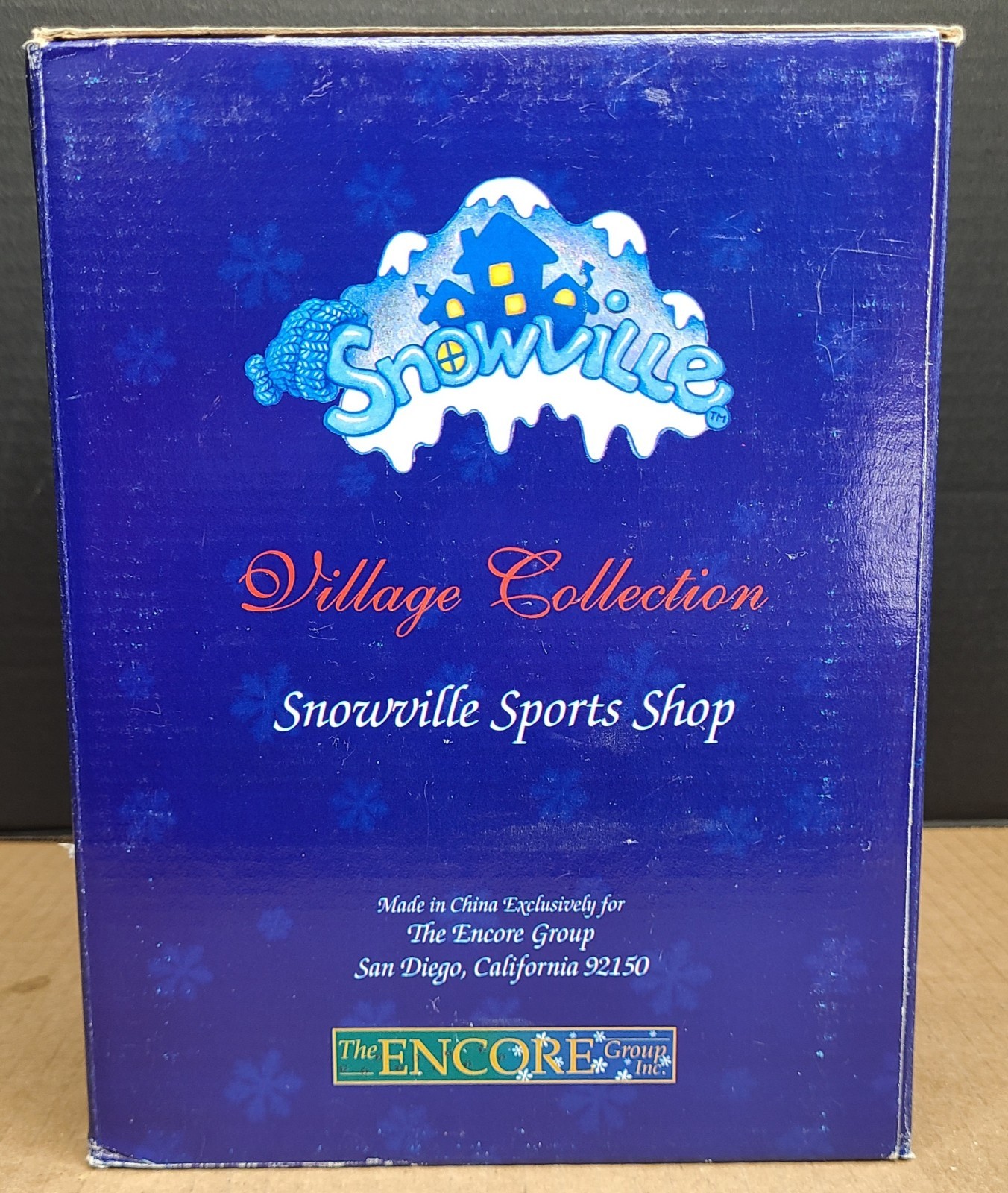 Vntg OB 1999 Encore Snow Buddies Snowville Snow Sports Shop