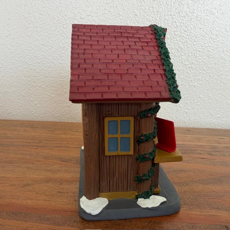 Lemax Mulled Wine & Hot Cider Stand Market Stall Vendor -2020 – working Light