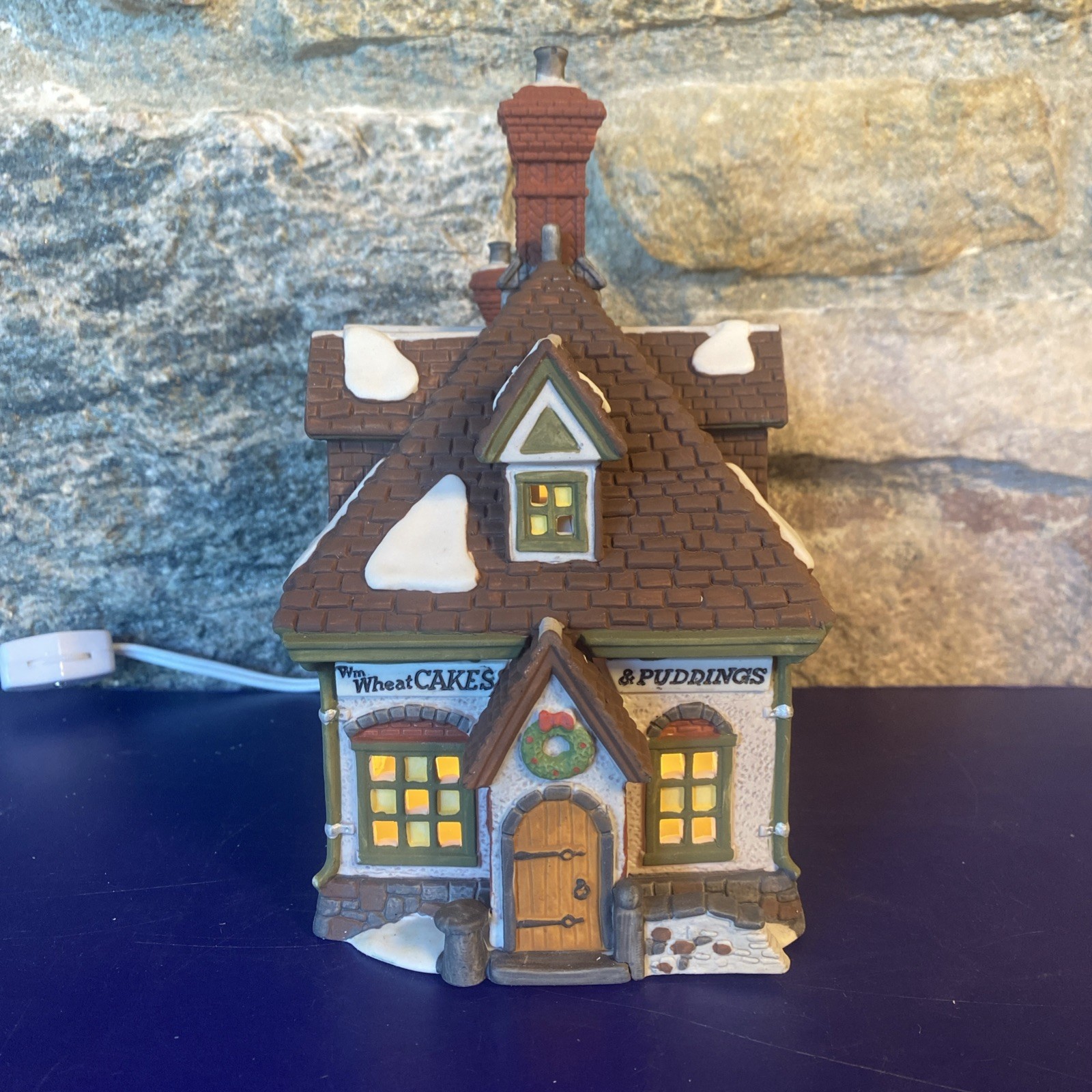 Dept 56 Dickens’ Village Heritage WM. WHEAT CAKES AND PUDDINGS 5808-4 Christmas