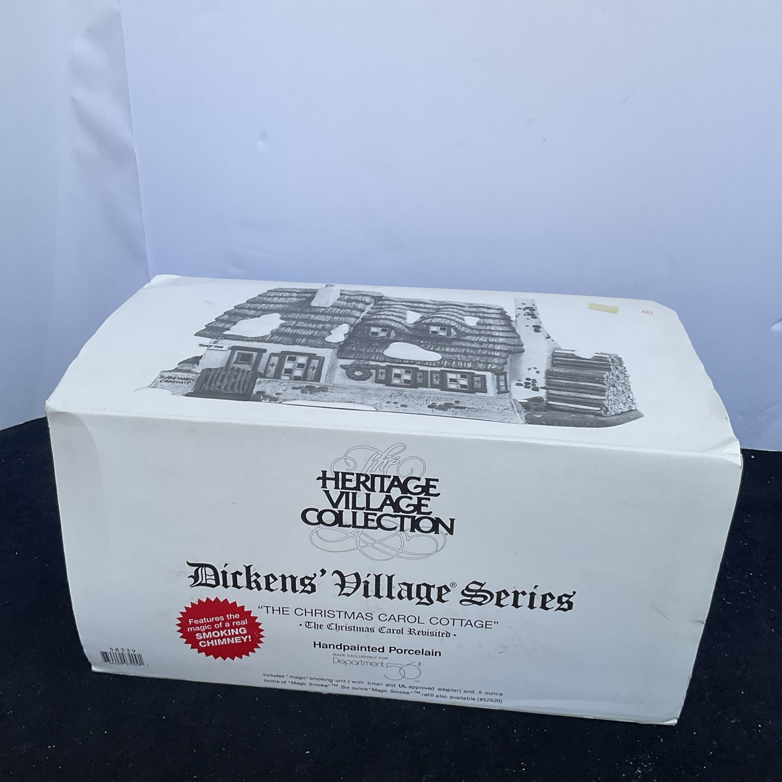 Dept 56 Dickens Village The Christmas Carol Cottage” SMOKING CHIMNEY 58339