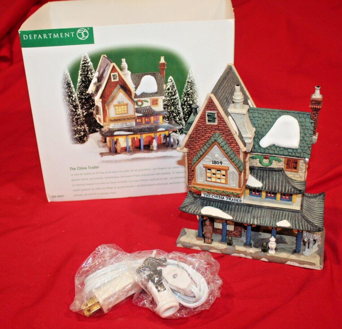 #44 Dept 56 Dickens Village – The China Trader – #56.58447