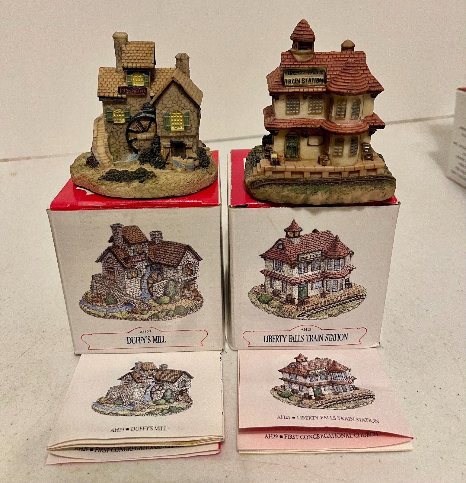 The Americana Collection DUFFY’S MILL, LIBERTY FALLA TRAIN STATION 1993 (2)