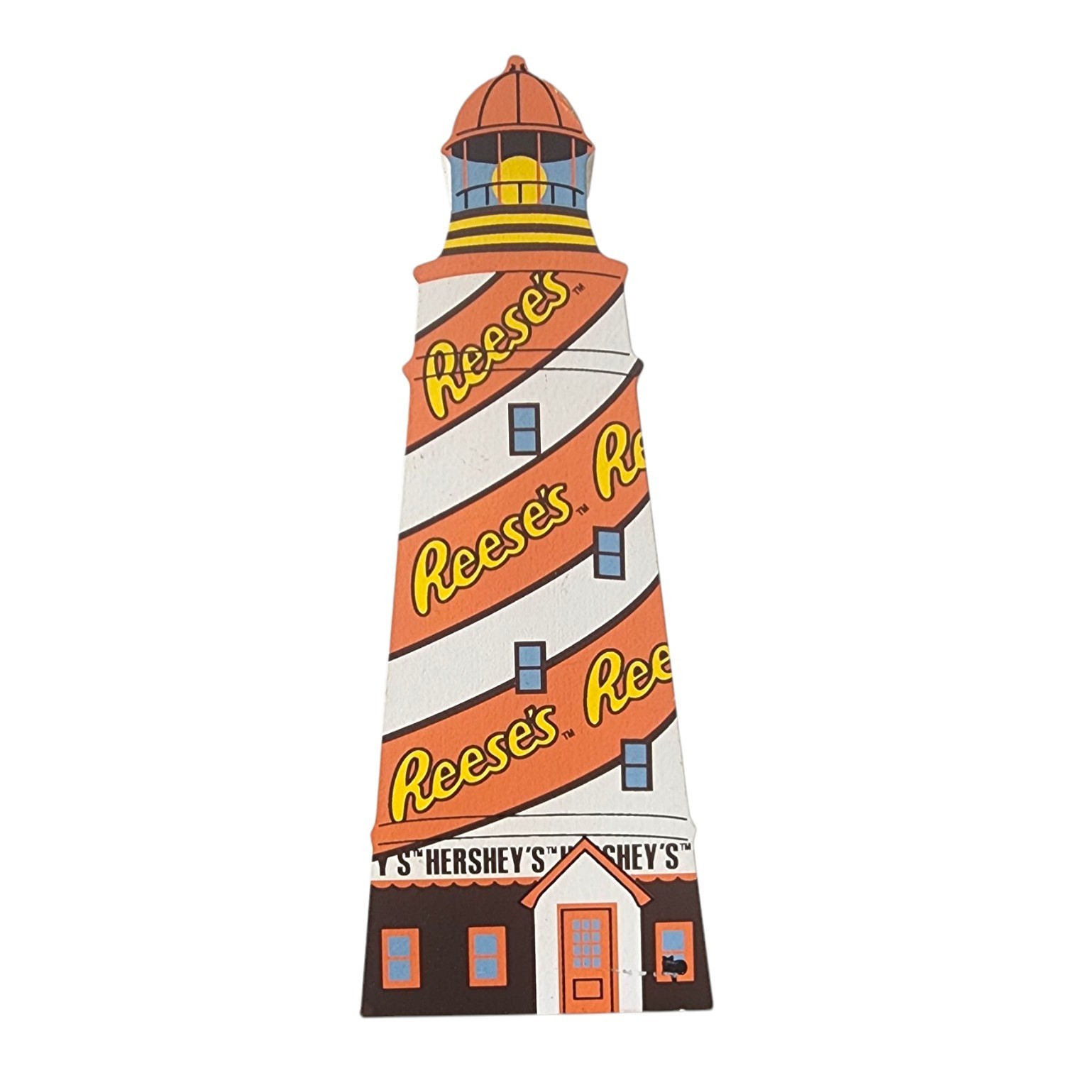 Vintage Cat’s Meow Village Hershey Park PA Reese’s Peanut Butter Cup Lighthouse