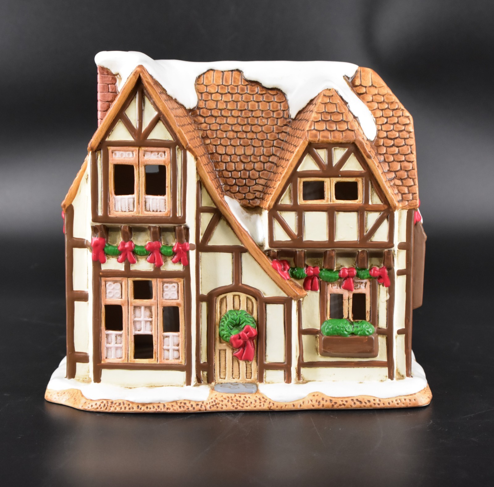 Lefton Colonial Village THE HAMPSHIRE 07336 Lighted Porcelain w/Box & Cord 1989