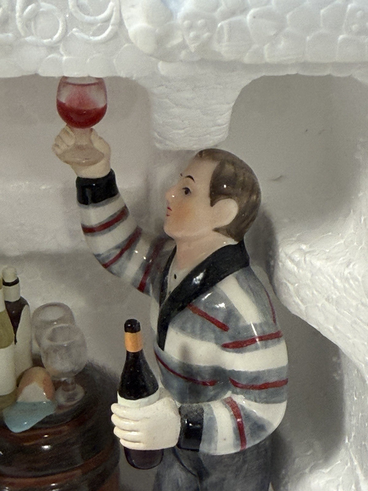 Dept 56 Snow Village Pleasing The Palate #56.55232 Wine Accessory w/ Box NEW