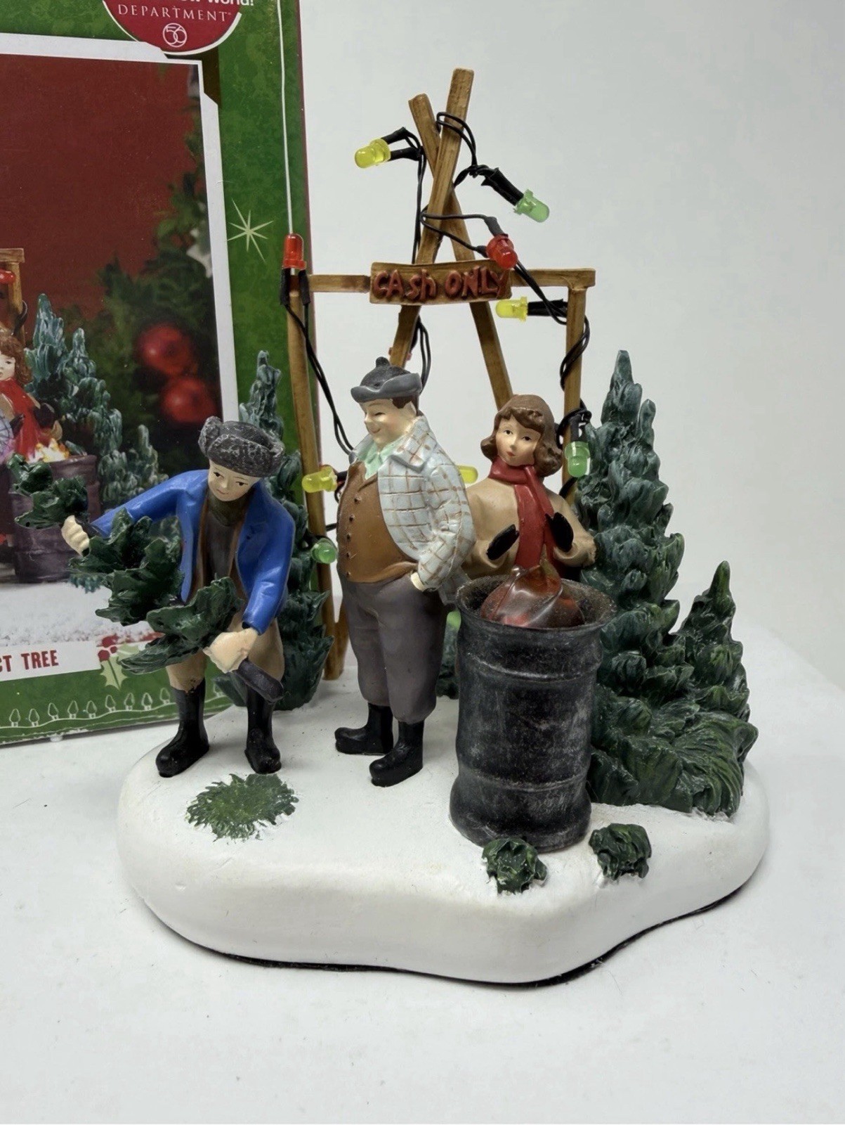 Dept 56 2008 A Christmas Story The Perfect Tree Sealed New In Package