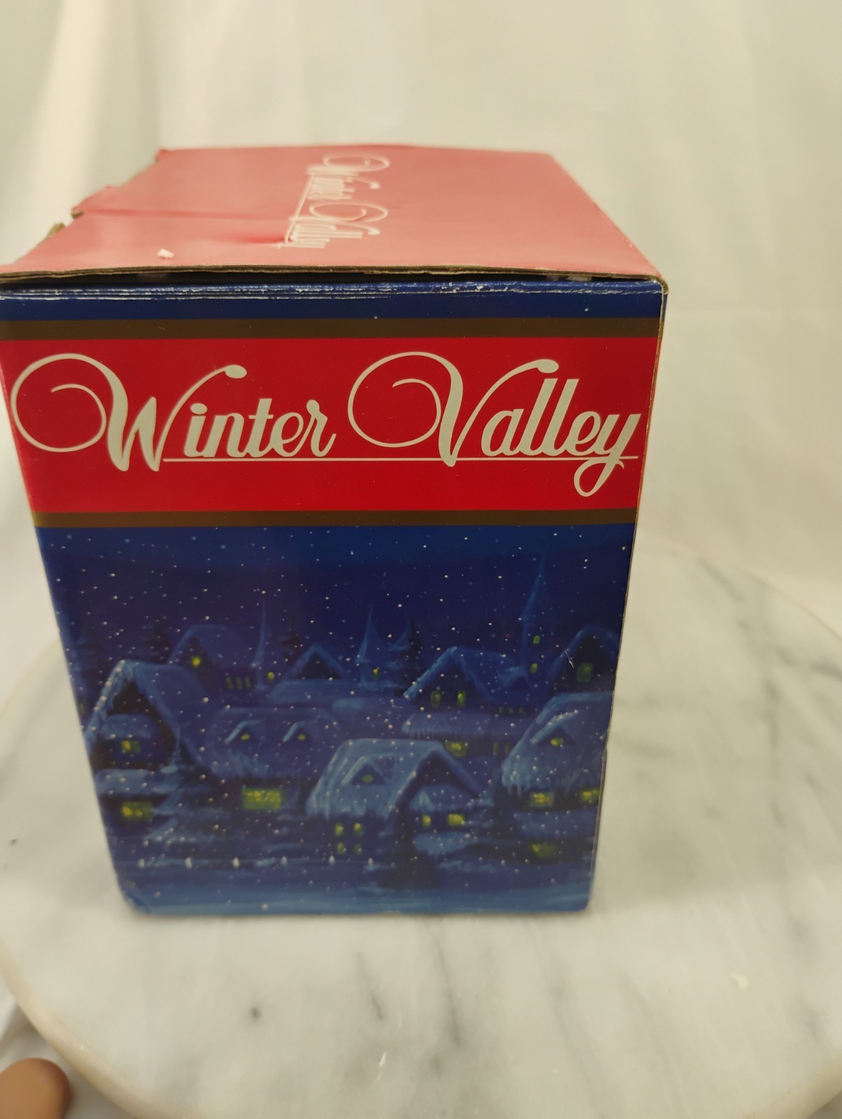 Vintage Unmarked Winter Outhouse