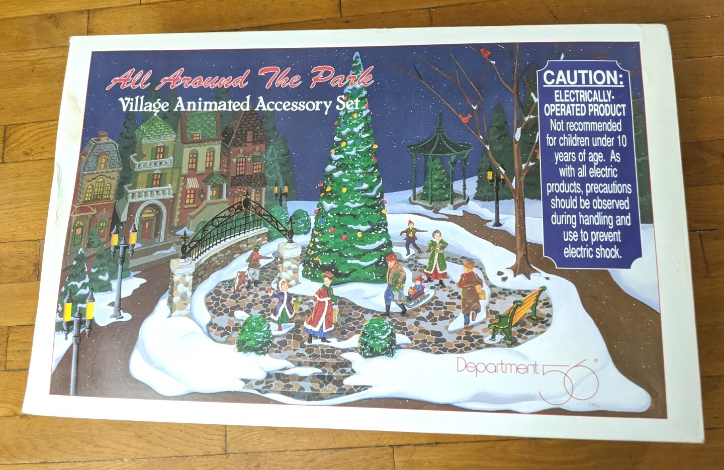 Dept. 56: All Around The Park – Animated Accessory Set Village See Video Working