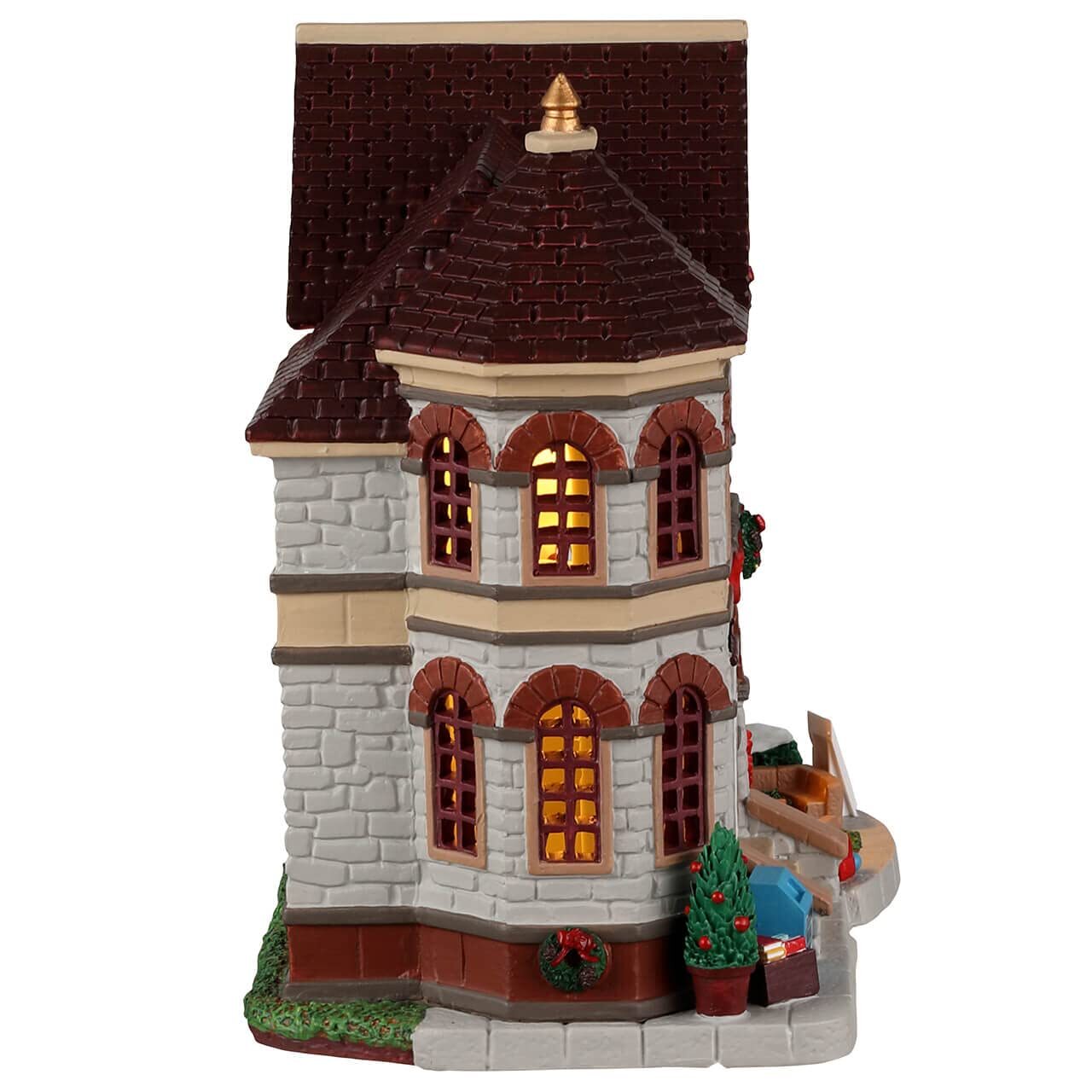 Lemax Caddington Village Library Lighted Building Multicolor LED 2022