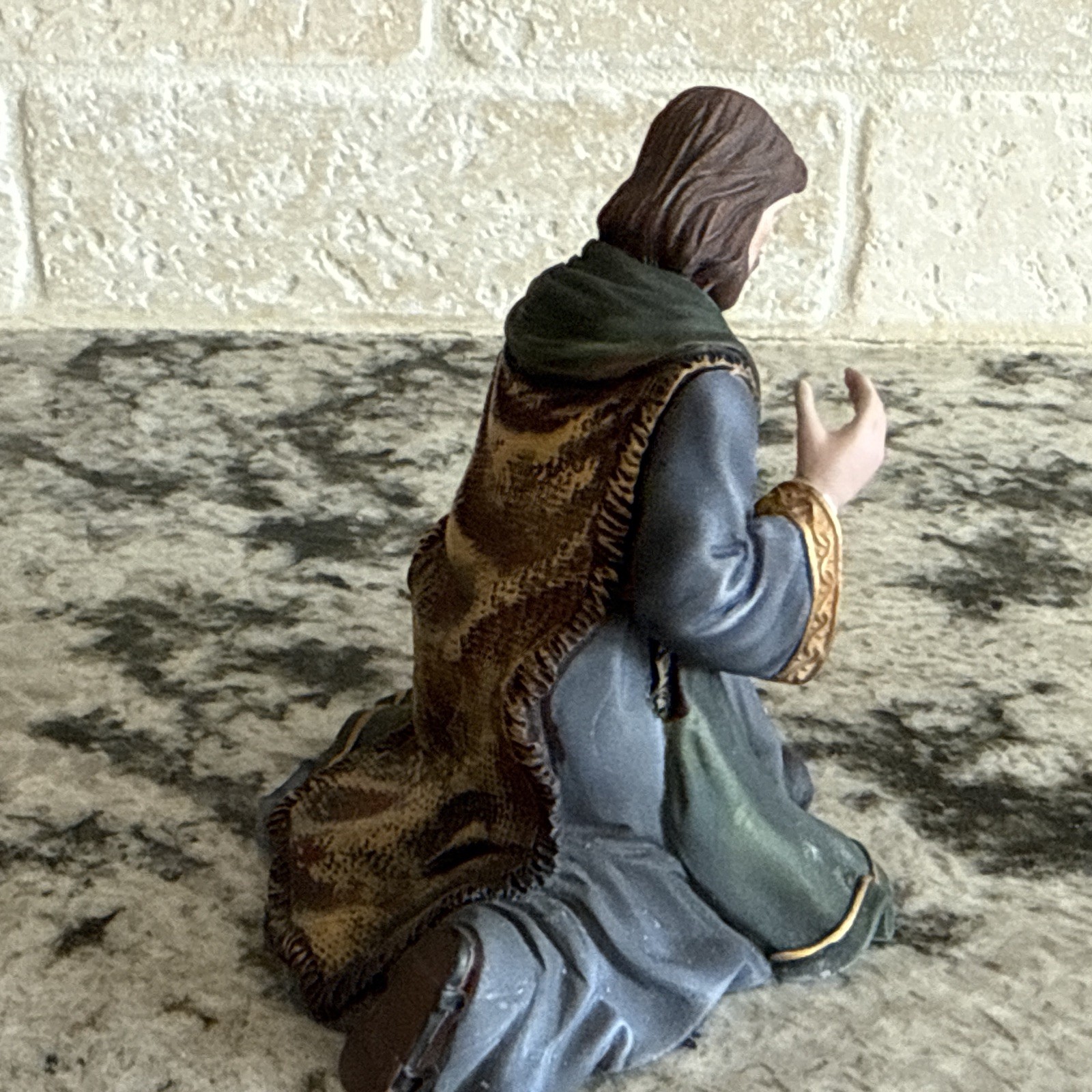 Vintage Thomas Kinkade Nativity Hawthorne Village Holy Family Jesus Numbered