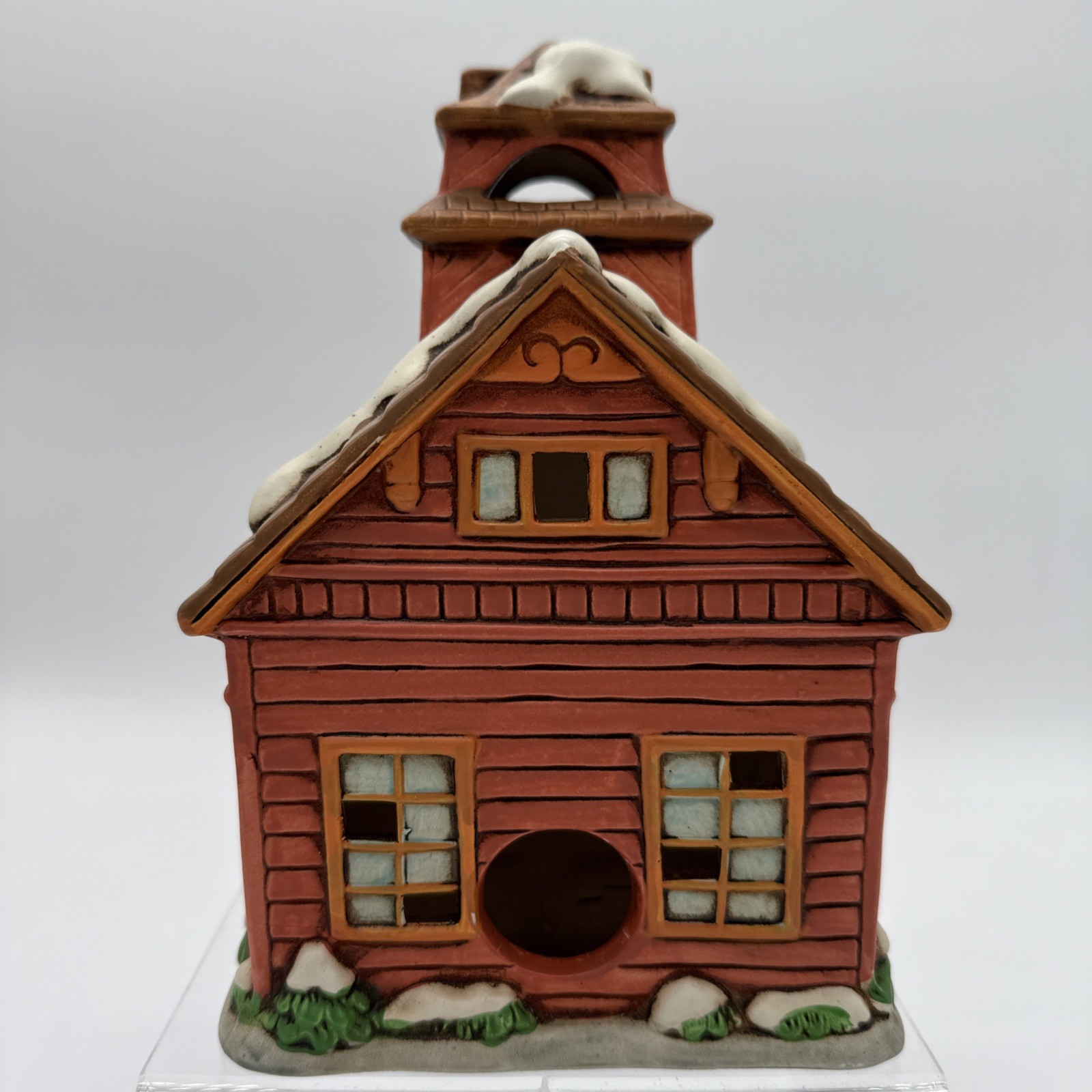 Lefton Colonial Village Schoolhouse #05821, 1986 by Byron Wood