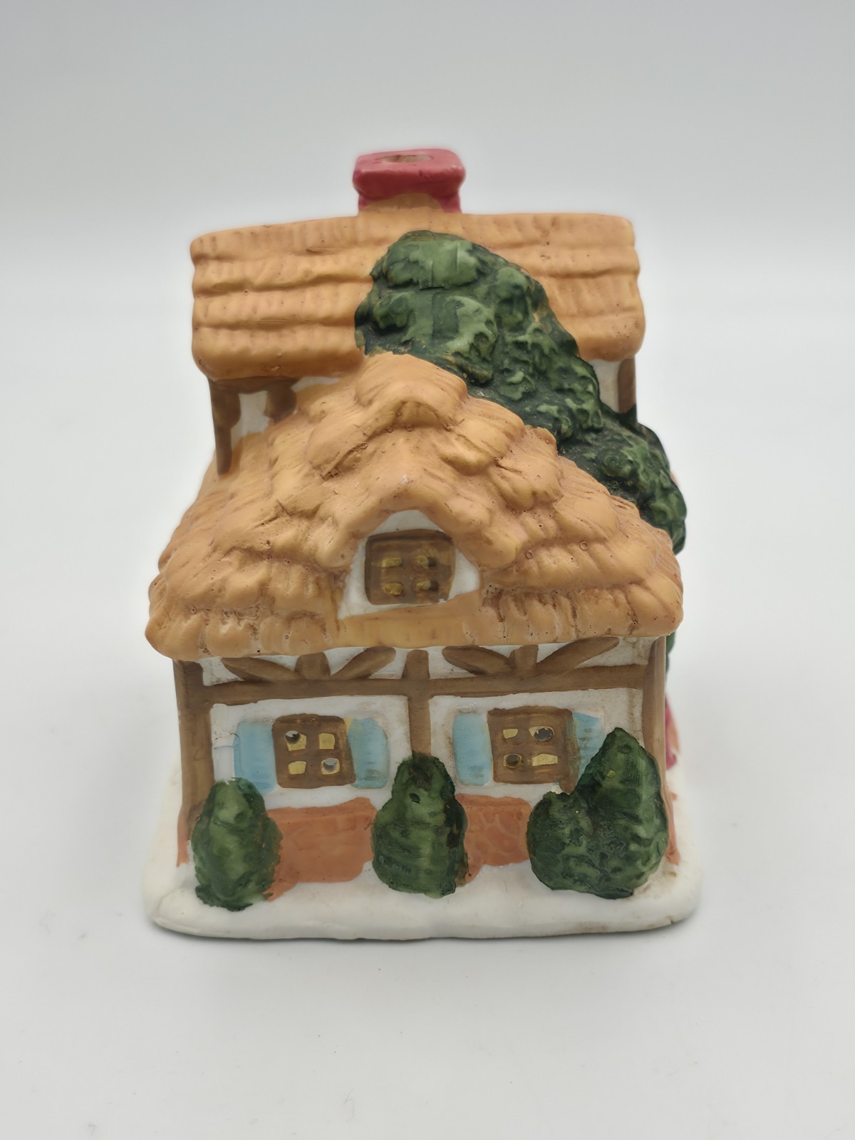 Christmas Village Toy Shop Porcelain House Christmas Display Vintage.
