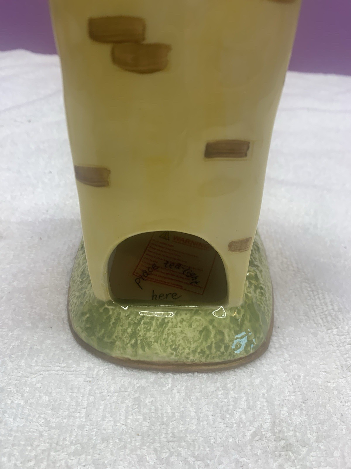 Blue Sky Clayworks Spring Song Candle House Blue Sky Clayworks Village NWT