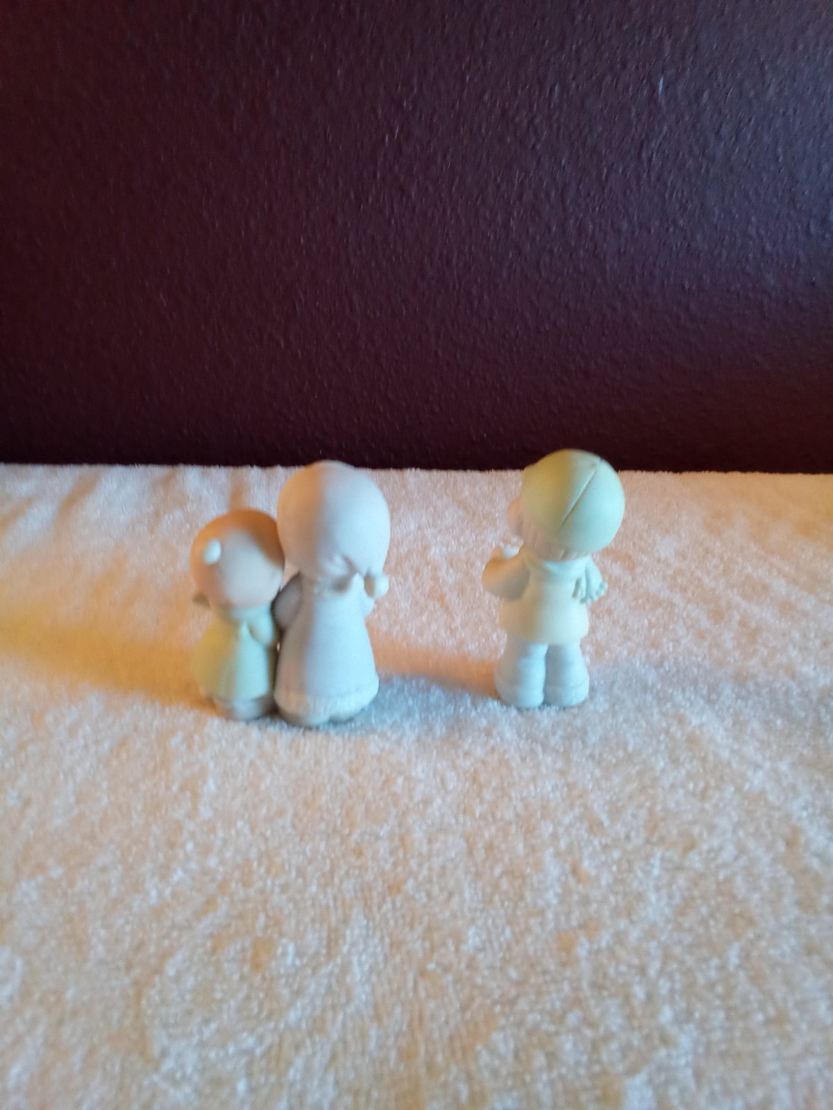 1992 Enesco Sugar Town Porcelain Philip #529424/Aunt Ruth&Aunt Dorothy #529486