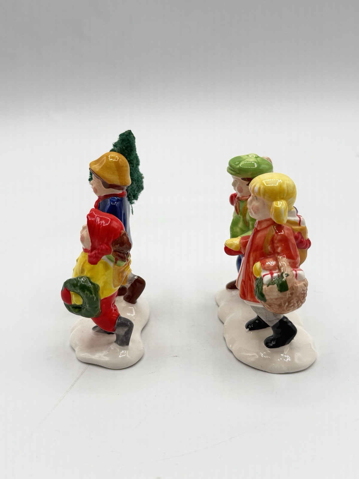 DEPARTMENT 56 SNOW VILLAGE “THROUGH THE WOODS” SET OF 2 #5172-1 IN ORIGINAL BOX