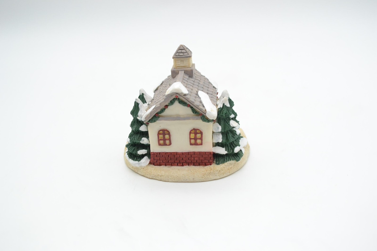 Collectible Vtg 1993 May Co. Crystal Falls Village – Hillbrook Chapel Carolers
