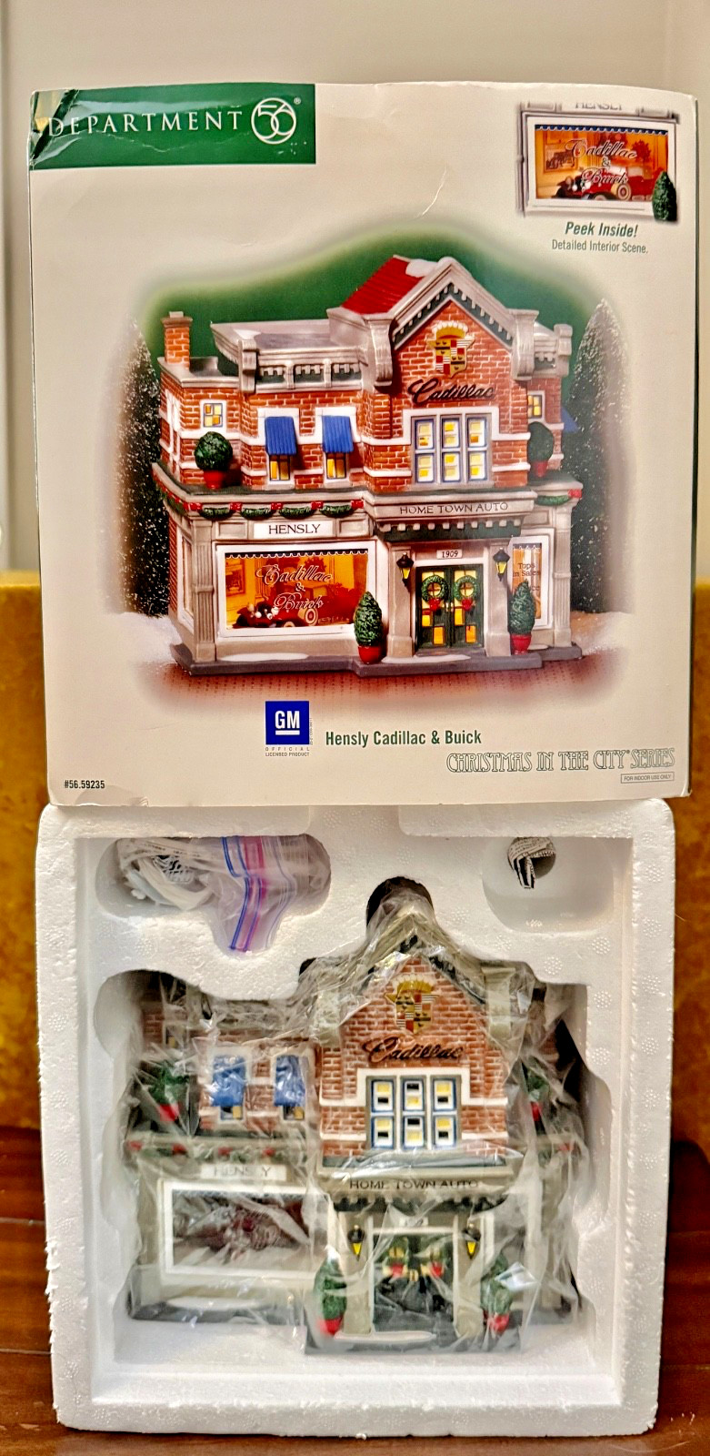 NIB Department 56 Christmas in the City – HENSLY CADILLAC & BUICK