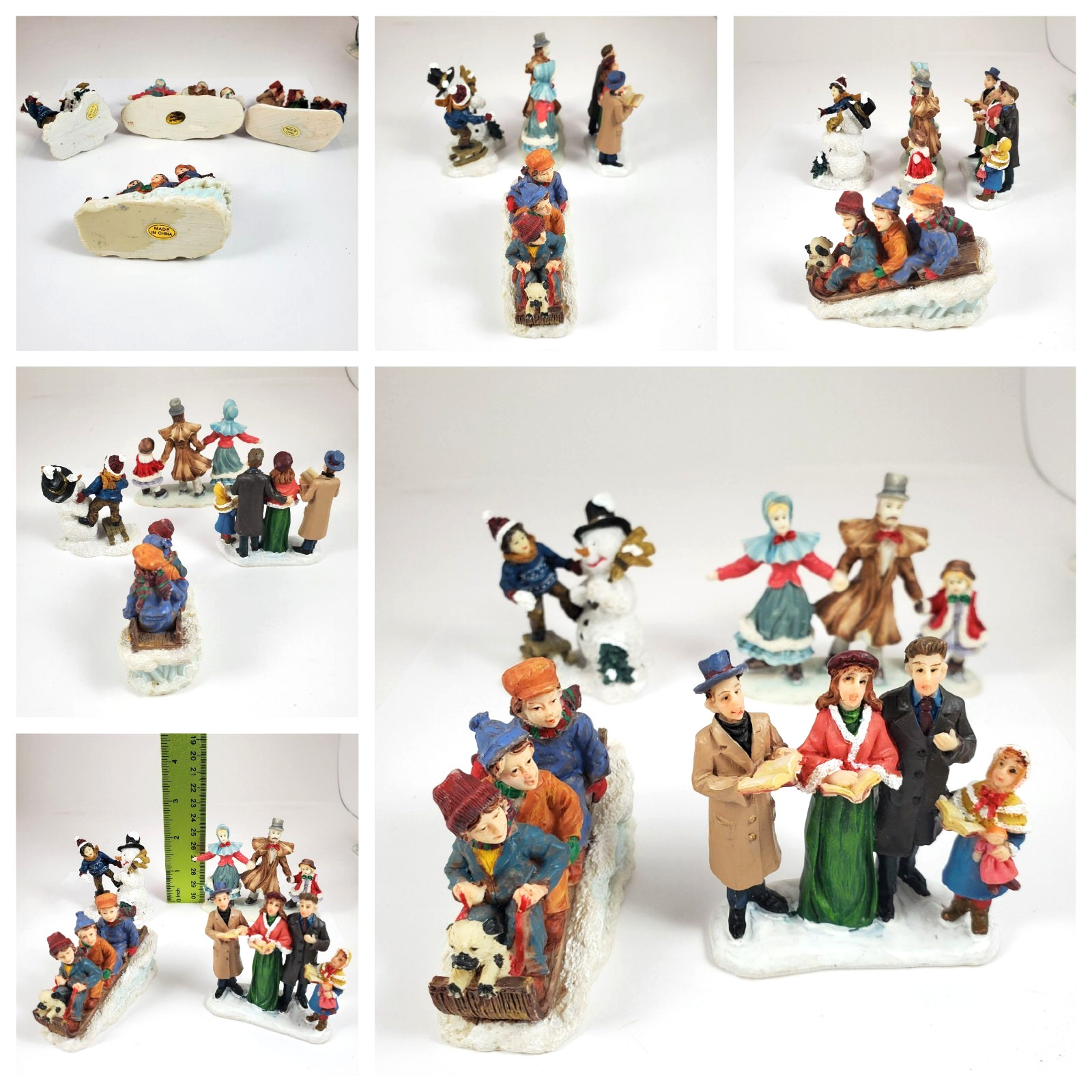 Christmas Town People & Accessories-58pc Mixed Lot -Lemax~Dept 56~O’Well~Other
