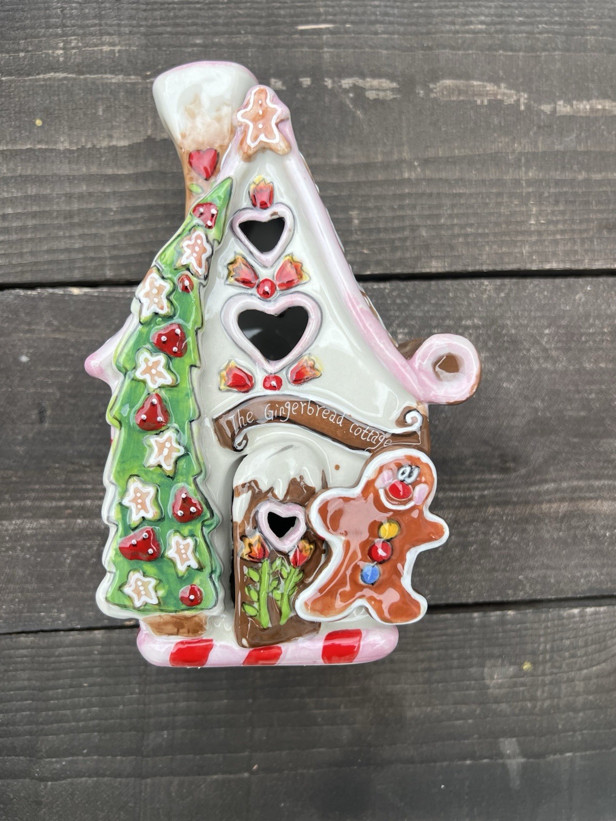 2009 Blue Sky Clayworks The Gingerbread Cottage Heather Goldminc Holiday