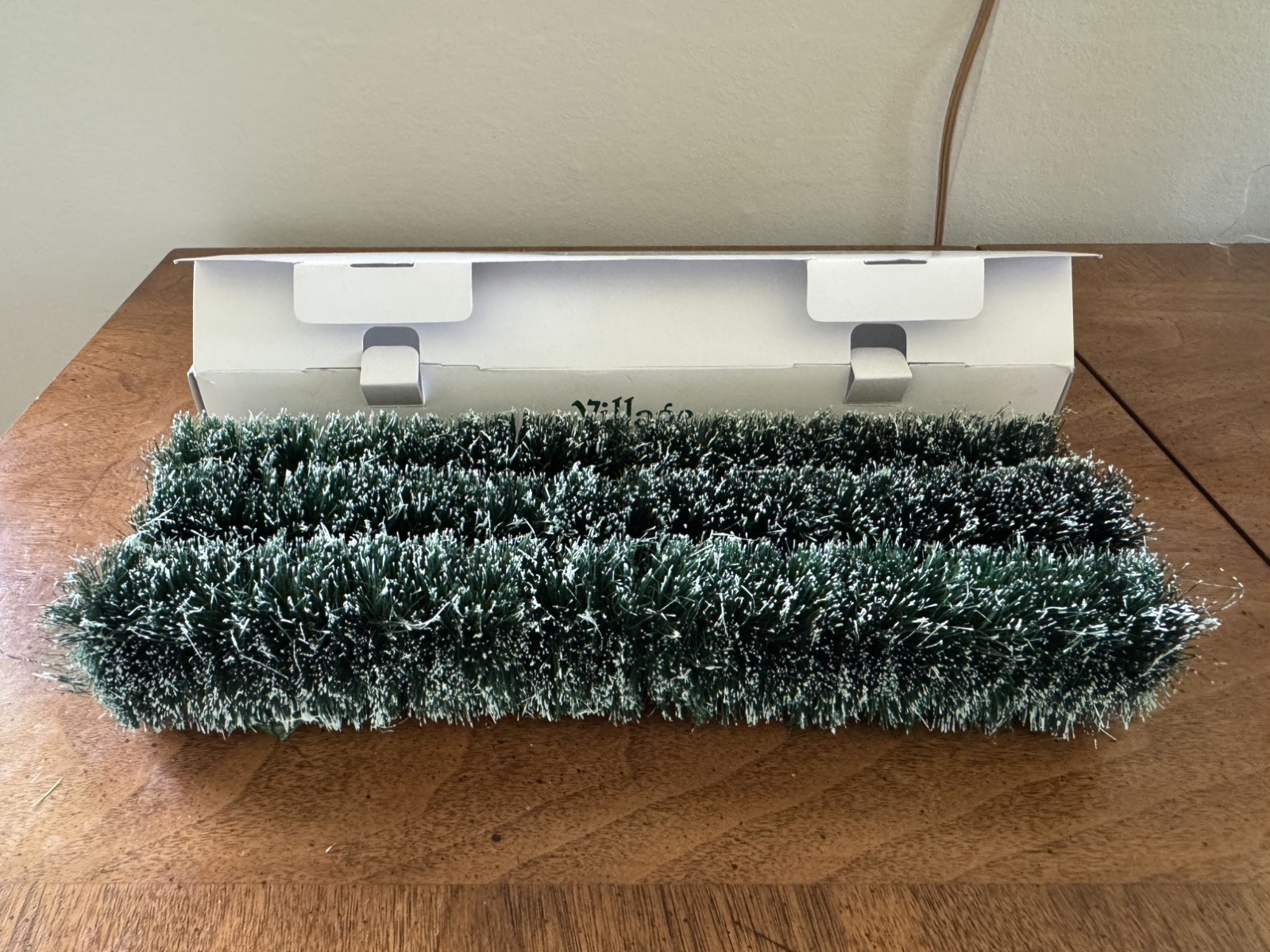 Department 56 Village “Flexible Sisal Hedge” (Set of 3) #52596 New In Box