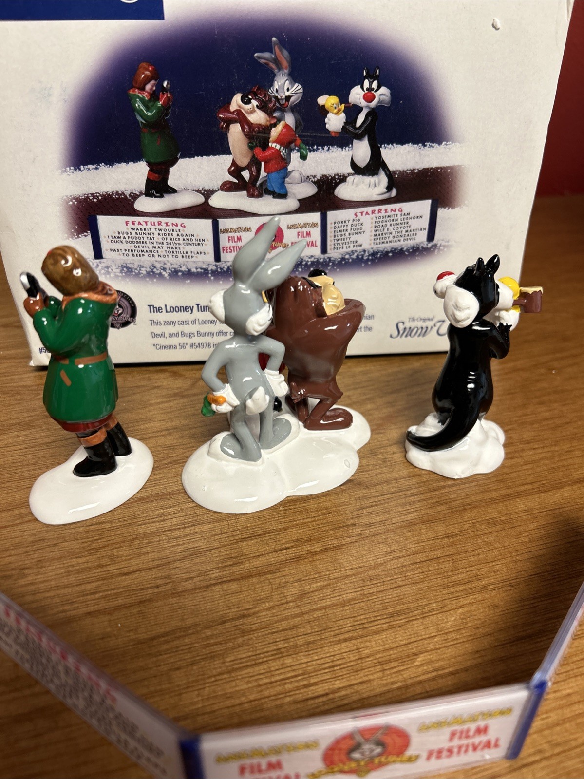 Dept 56 “The Looney Tunes Animation Film Festival” #54983 ORIGINAL BOX Brand New