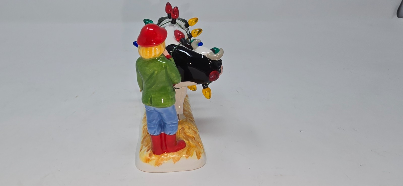 Vintage Dept 56 Original Snow Village Decorating Elsie For Christmas 2005 #55412