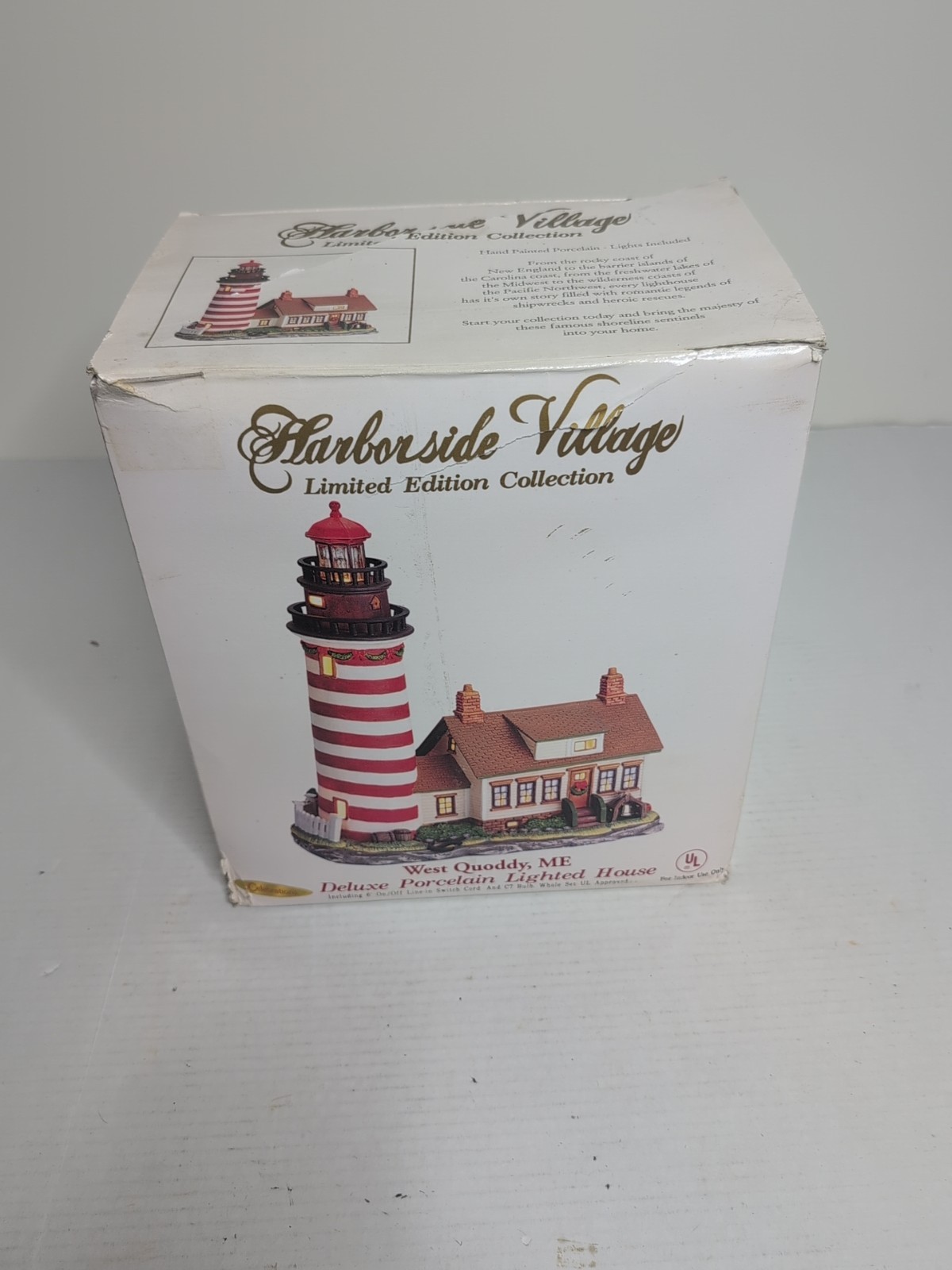 Celebrations Harborside Village Lighted House – West Quoddy, ME Limited Edition