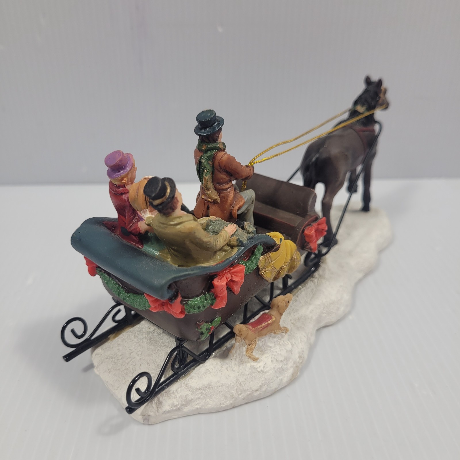 St Nicholas Square Sleigh Ride | Christmas Village Accessory | Original Box