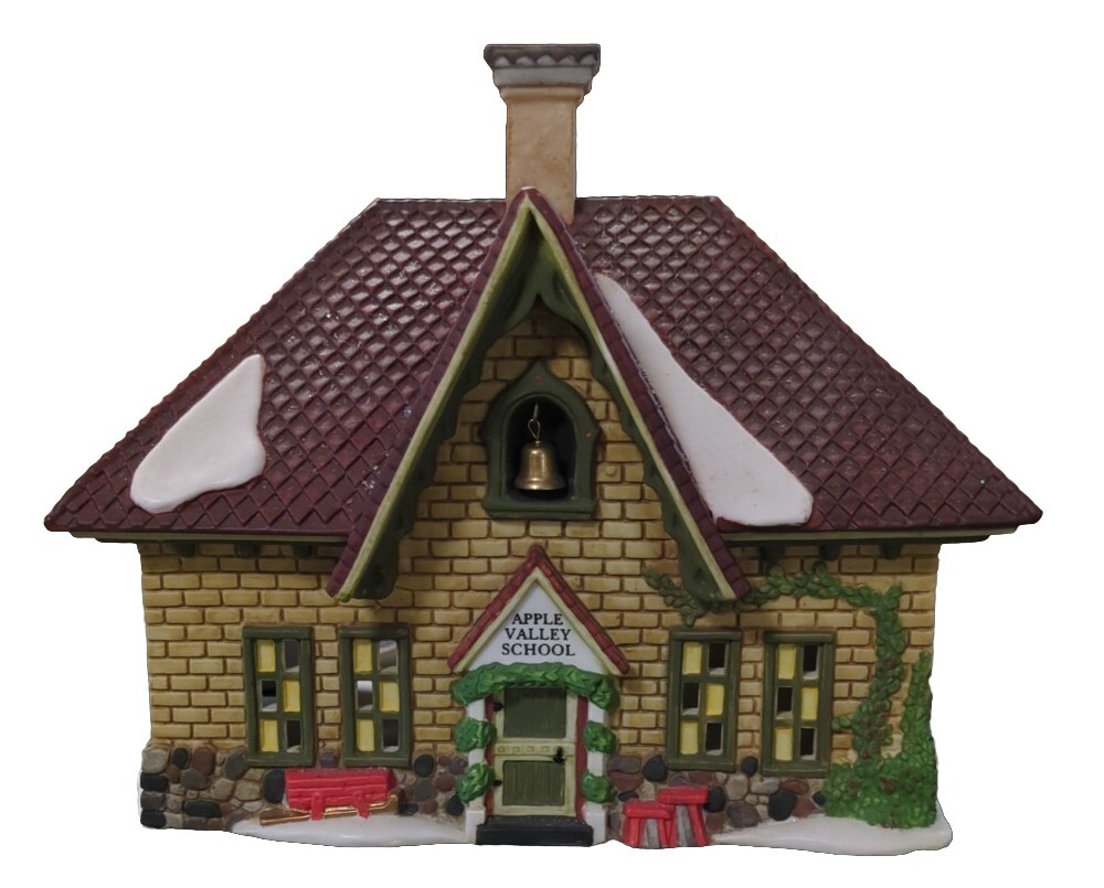 Retired Department 56 56172 Apple Valley School No Box Or Light