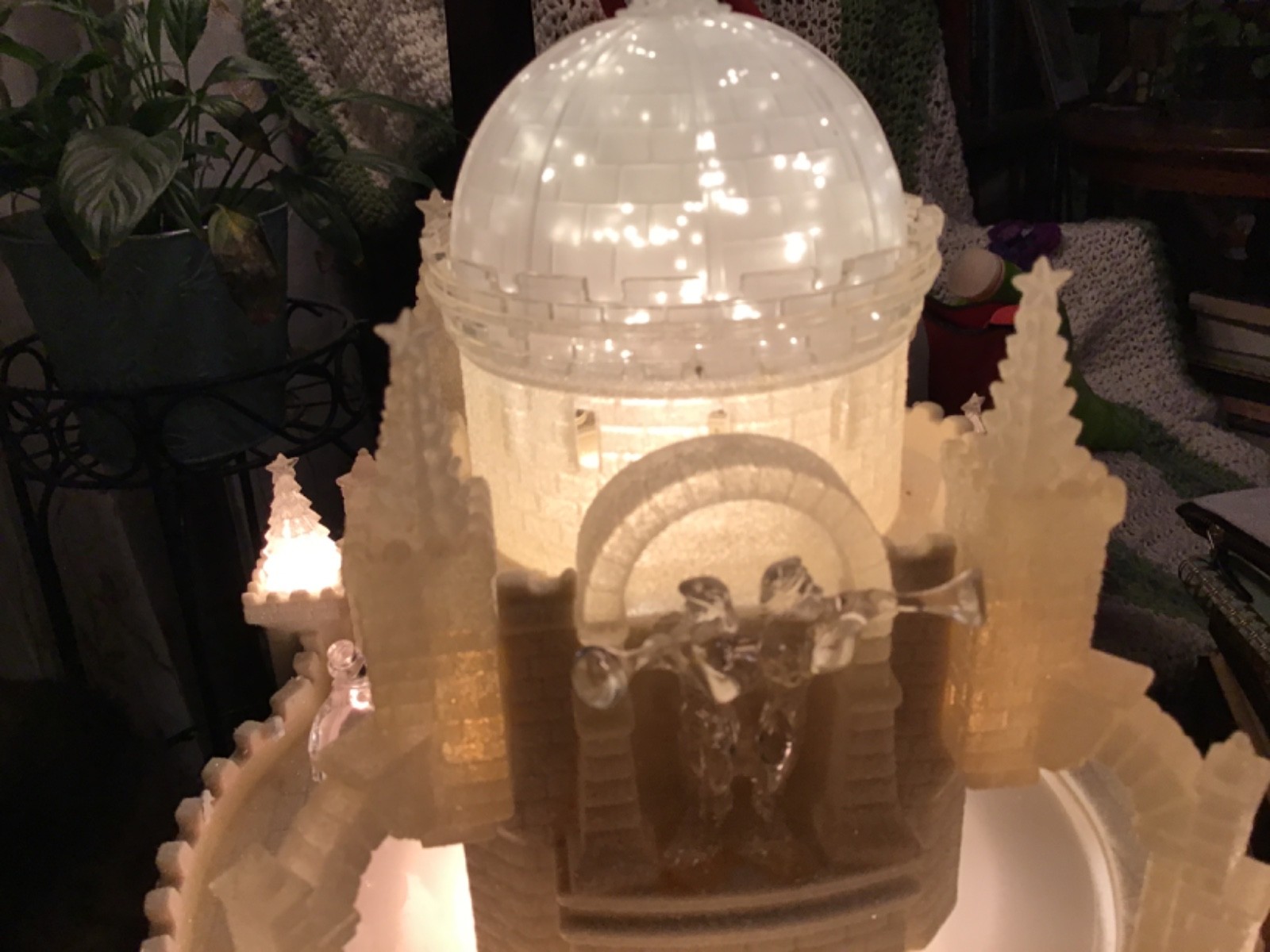 Dept 56 Crystal Ice Palace Special Edition Gift Set