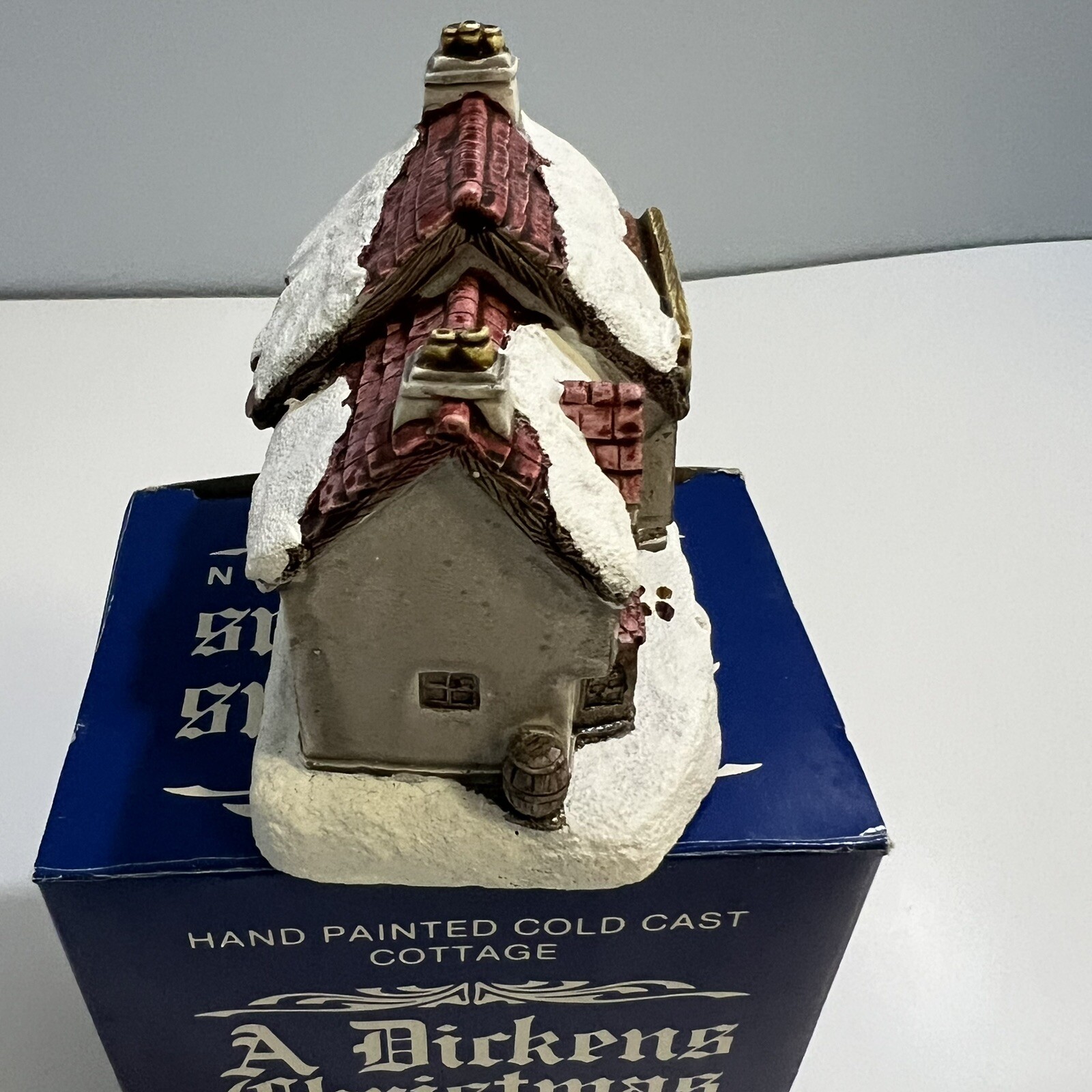 A Dickens Christmas Collection Butcher Shoppe 1988 RSVP Vtg Miniature Cottage
