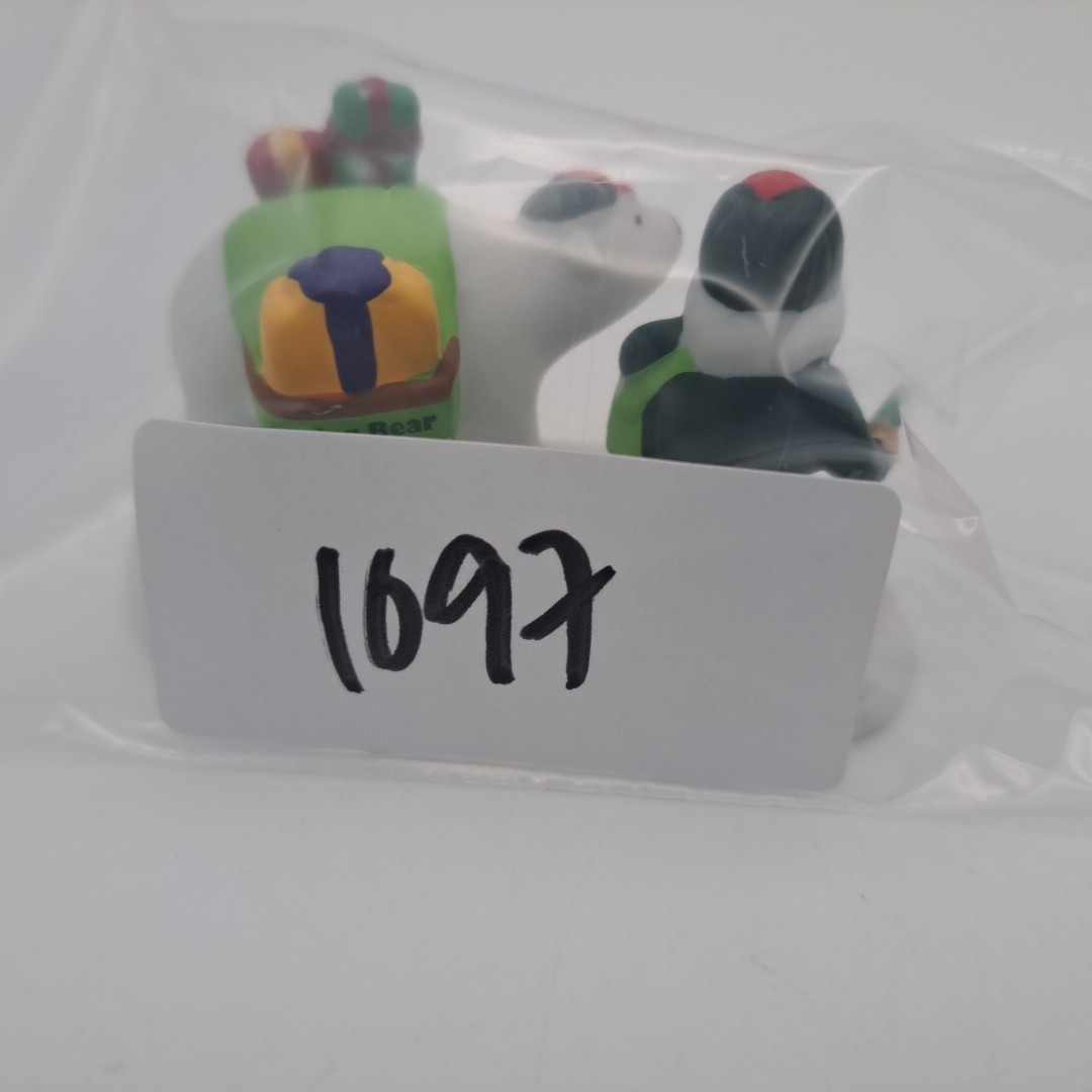 Dept 56 Polar Bear Post # 6003118 North Pole Series Merry Lane Mailman Christmas