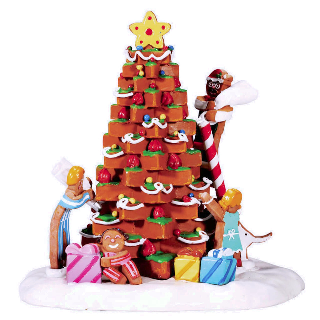 Lemax 2017 The Family Tree Sugar N’ Spice #73291 Stack Caramels Star Cookie RARE