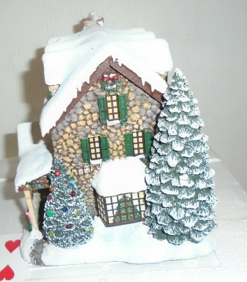 Thomas Kinkade Hawthorne Village from the heart gifts And COA New