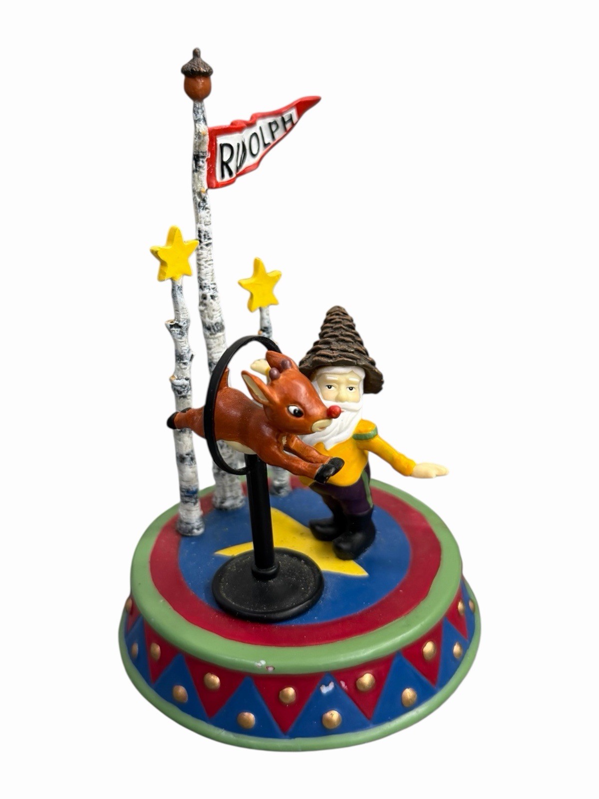Department 56 North Pole Woods Series Star Of The Show Figurine 56928 Rare VTG