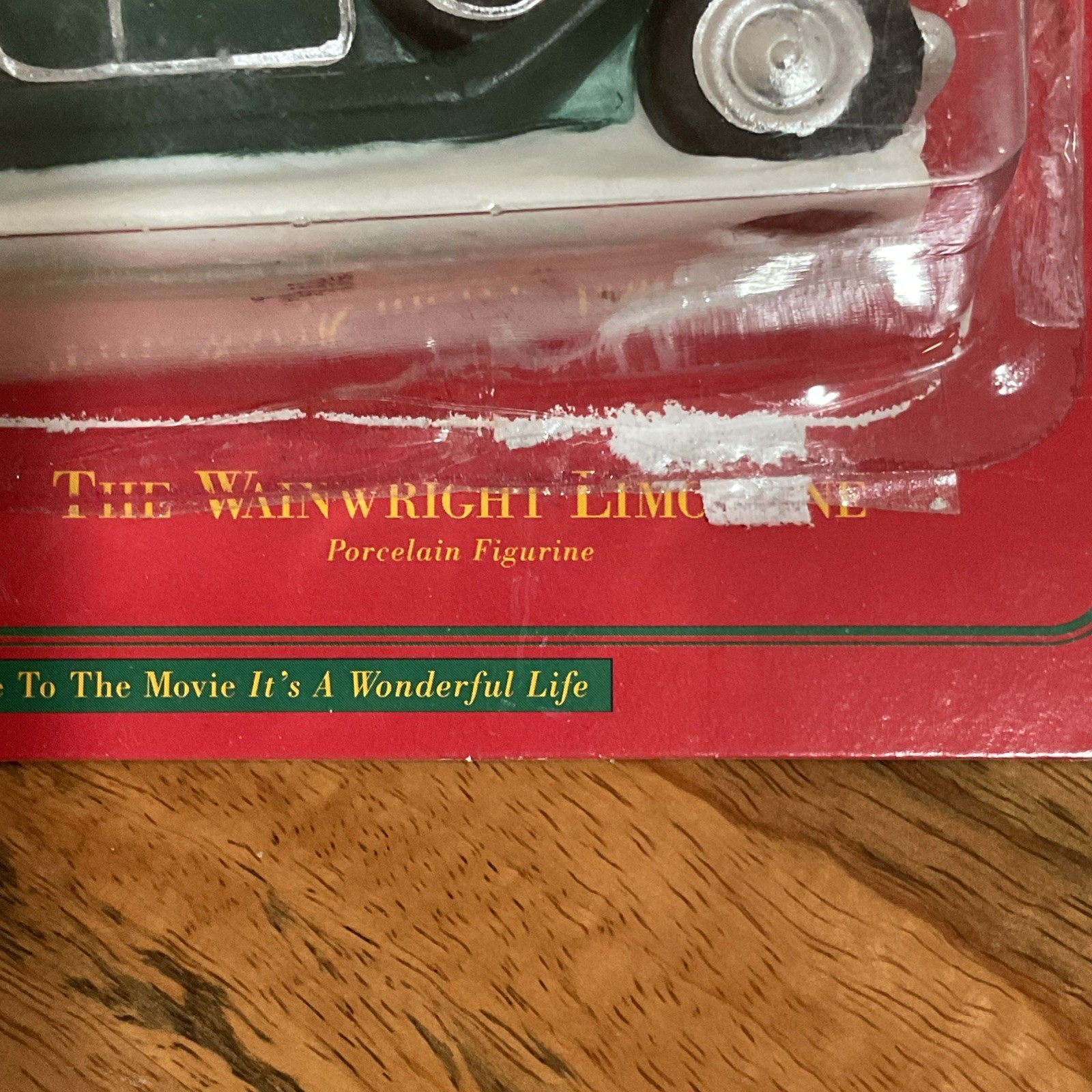 1995 It’s A Wonderful Life Wainwright Limousine Car Porcelain Figurine